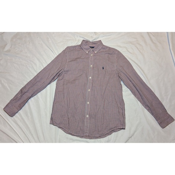 Ralph Lauren Other - Ralph‎ Lauren Teens Long Sleeve Plaid Button Down Shirt Size XL (18-20)